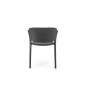 Scaun dining/bucatarie, stil scandinav, polipropilena, 60x56x76x44 cm, negru Scaun dining/bucatarie, stil scandinav, polipropilena, 60x56x76x44 cm, negru