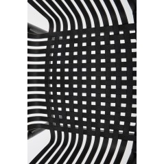 Scaun gradina Halmar K492, cadru polipropilena, stivuibil, stil scandinav, 60x56x84x45cm, polipropilena, negru