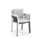 Scaun de exterior, stil scandinav, inaltime 84 cm, cadru polipropilena, gri Scaun de exterior, stil scandinav, inaltime 84 cm, cadru polipropilena, gri