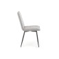 Scaun dining, cadru metalic, tapiterie gri, inaltime 92 cm, latime 47 cm, stil clasic Scaun dining, cadru metalic, tapiterie gri, inaltime 92 cm, latime 47 cm, stil clasic