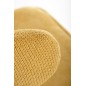 Scaun tapitat Leila, modern, inaltime 84 cm, latime 50 cm, cadru otel