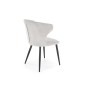 Scaun modern dining Leila, cadru otel, 56x58x84x46 cm, gri Scaun modern dining Leila, cadru otel, 56x58x84x46 cm, gri