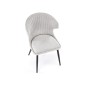 Scaun modern dining Leila, cadru otel, 56x58x84x46 cm, gri Scaun modern dining Leila, cadru otel, 56x58x84x46 cm, gri