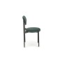 Scaun tapitat dining/bucatarie, cadru otel, stil clasic, catifea verde, 42x48x80x46 cm Scaun tapitat dining/bucatarie, cadru otel, stil clasic, catifea verde, 42x48x80x46 cm