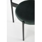 Scaun tapitat dining/bucatarie, cadru otel, stil clasic, catifea verde, 42x48x80x46 cm Scaun tapitat dining/bucatarie, cadru otel, stil clasic, catifea verde, 42x48x80x46 cm