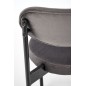 Scaun dining/bucatarie, tapiterie catifea gri, stil clasic, otel, 42x48x80x46 cm Scaun dining/bucatarie, tapiterie catifea gri, stil clasic, otel, 42x48x80x46 cm