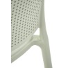 Scaun gradina Halmar K514, cadru polipropilena, stivuibil, stil scandinav, 42x55x79x47cm, polipropilena, verde