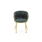Scaun tapitat living, tip fotoliu glamour, cadru otel, tesatura de catifea, verde inchis, 57x60x79x49 cm Scaun tapitat living, tip fotoliu glamour, cadru otel, tesatura de catifea, verde inchis, 57x60x79x49 cm