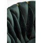 Scaun tapitat living, tip fotoliu glamour, cadru otel, tesatura de catifea, verde inchis, 57x60x79x49 cm Scaun tapitat living, tip fotoliu glamour, cadru otel, tesatura de catifea, verde inchis, 57x60x79x49 cm