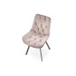 Scaun tapitat Ralph, tesatura de catifea, rotativ 360 grade, stil modern, inaltime 86 cm Scaun tapitat Ralph, tesatura de catifea, rotativ 360 grade, stil modern, inaltime 86 cm