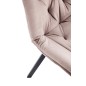 Scaun tapitat Ralph, tesatura de catifea, rotativ 360 grade, stil modern, inaltime 86 cm Scaun tapitat Ralph, tesatura de catifea, rotativ 360 grade, stil modern, inaltime 86 cm
