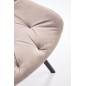 Scaun tapitat Ralph, tesatura de catifea, rotativ 360 grade, stil modern, inaltime 86 cm Scaun tapitat Ralph, tesatura de catifea, rotativ 360 grade, stil modern, inaltime 86 cm