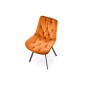 Scaun tapitat rotativ Ralph, catifea eleganta, stil modern, 54x63x86x47 cm Scaun tapitat rotativ Ralph, catifea eleganta, stil modern, 54x63x86x47 cm
