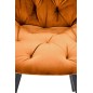 Scaun tapitat rotativ Ralph, catifea eleganta, stil modern, 54x63x86x47 cm Scaun tapitat rotativ Ralph, catifea eleganta, stil modern, 54x63x86x47 cm
