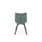 Scaun modern Atlanta, pivotant la 360 grade, catifea verde inchis, cadru otel, 80 cm Scaun modern Atlanta, pivotant la 360 grade, catifea verde inchis, cadru otel, 80 cm