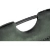 Scaun tapitat dining/bucatarie Halmar K521, cadru metal, stil clasic, 46x58x83x45cm, catifea, verde