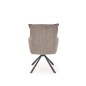 Scaun living/sufragerie Halmar K528, perna confortabila, cadru metal, stofa si catifea, gri Scaun living/sufragerie Halmar K528, perna confortabila, cadru metal, stofa si catifea, gri