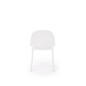 Scaun terasa/gradina, spatar rotunjit, cadru polipropilena, 50 x 80 cm, alb Scaun terasa/gradina, spatar rotunjit, cadru polipropilena, 50 x 80 cm, alb