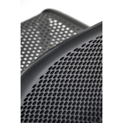 Scaun gradina Halmar K532, cadru polipropilena, stivuibil, stil scandinav, 50x56x80x45cm, polipropilena, negru