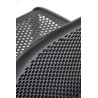 Scaun gradina Halmar K532, cadru polipropilena, stivuibil, stil scandinav, 50x56x80x45cm, polipropilena, negru