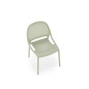 Scaun gradina Halmar K532, cadru polipropilena, stivuibil, stil scandinav, 50x56x80x45cm, polipropilena, verde