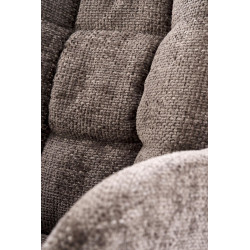 Scaun tapitat living Halmar K540, cadru metal, perna inclusa, rotativ 360 grade, stil modern, 60x63x89x51cm, stofa, gri