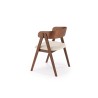 Scaun tapitat living/sufragerie Halmar K562, cadru lemn, stil scandinav, 55x49x75x45cm, stofa, bej
