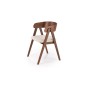 Scaun din lemn masiv pentru living si dining, tapitat cu stofa, stil scandinav, latime 55 cm, nuc/bej deschis Scaun din lemn masiv pentru living si dining, tapitat cu stofa, stil scandinav, latime 55 cm, nuc/bej deschis