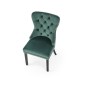 Scaun matlasat de sufragerie, pietre decorative, suporturi antiderapante, lemn si catifea, glamour, inaltime 100 cm, verde Scaun matlasat de sufragerie, pietre decorative, suporturi antiderapante, lemn si catifea, glamour, inaltime 100 cm, verde