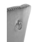 Scaun tapitat living, spatar matlasat, pietre decorative, cadru lemn, stil glamour, catifea, gri Scaun tapitat living, spatar matlasat, pietre decorative, cadru lemn, stil glamour, catifea, gri