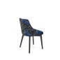 Scaun tapitat de living Halmar Endo, tapiterie multicolora, cadru din lemn, 57x86x47cm, catifea Scaun tapitat de living Halmar Endo, tapiterie multicolora, cadru din lemn, 57x86x47cm, catifea