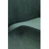 Scaun tapitat living/sufragerie Halmar K454, cadru metal,  stil modern, 46x55x83x48cm, catifea, verde