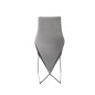 Scaun de sufragerie Halmar, cadru metalic, baza antiderapanta, tapiterie din catifea gri, 44x96 cm Scaun de sufragerie Halmar, cadru metalic, baza antiderapanta, tapiterie din catifea gri, 44x96 cm