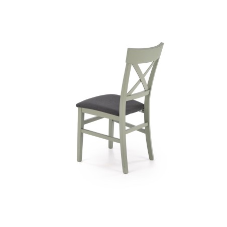 Scaun din lemn pentru dining si bucatarie, stil scandinav, 45x49x90x45 cm, gri