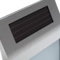 Numar de casa cu lumina LED, incarcare solara, 18x20x3 cm, baterie reincarcabila, otel si sticla Numar de casa cu lumina LED, incarcare solara, 18x20x3 cm, baterie reincarcabila, otel si sticla