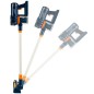 Aspirator vertical pentru copii, 3 varfuri interschimbabile, sunete, bile dinpolistiren, 8.5x69x14.5 cm