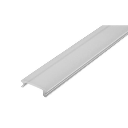 Capac profil banda LED, polipropilena, montare prin clipsare, 2 m, transparent