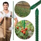 Arac plante, lungime 120 cm, diametru 16 mm, teava otel si plastic Arac plante, lungime 120 cm, diametru 16 mm, teava otel si plastic