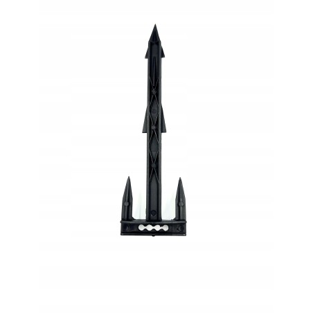 Cui fixare folie antiburuieni straturi, model ancora, lungime 17 cm, latime 5 cm, plastic