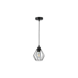 Lustra suspendata LED Otto, 1 pendul, diametru baza 10 cm, 35W, E27, IP20, alb