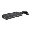 Lampa solara LED stradala, autonomie 6-8h, telecomanda, IP44, 6500K, 300lm, 10W, 100 surse, negru