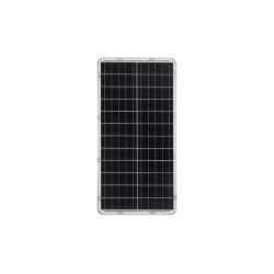 Lampa solara LED stradala, autonomie 14h, 5000K, 4500lm, 200W, 60 surse, gri