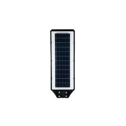 Lampa solara LED stradala, autonomie 6-20h, IP65, 6000K, 6200lm, 400W, 400 surse, negru