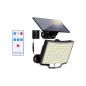 Proiector solar LED, control telecomanda, lumina 6500K, 500lm, 10W, 108 surse, negru Proiector solar LED, control telecomanda, lumina 6500K, 500lm, 10W, 108 surse, negru