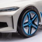 Masinuta electrica BMW I4, 2X25W, Bluetooth, MP3, lumini LED fata-spate, suspensii, roti spuma EVA, scaun maro Masinuta electrica BMW I4, 2X25W, Bluetooth, MP3, lumini LED fata-spate, suspensii, roti spuma EVA, scaun maro