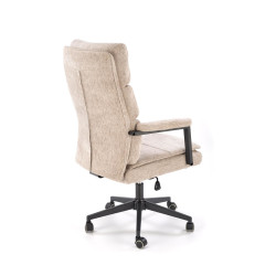 Scaun birou Halmar Adriano, inaltime reglabila 104-110cm, roti cauciucate, functie balansare, functie blocare,textil, bej