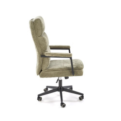 Scaun birou Halmar Adriano, inaltime reglabila 104-110cm, roti cauciucate, functie balansare, functie blocare, textil, verde
