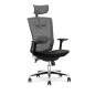 Scaun birou Ambasador, inaltime 120-130 cm, cotiere reglabile, suport lombar, balansare, blocare, mesh, negru Scaun birou Ambasador, inaltime 120-130 cm, cotiere reglabile, suport lombar, balansare, blocare, mesh, negru