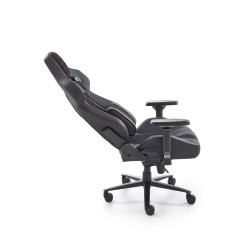 Scaun gaming Halmar Baldur, inaltime reglabila 129-134cm, suport lombar, functie balansare, functie blocare, piele, negru