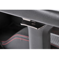 Scaun gaming Halmar Baldur, inaltime reglabila 129-134cm, suport lombar, functie balansare, functie blocare, piele, negru